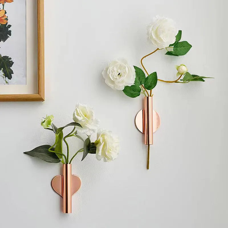 Wall-mounted Flower Tube