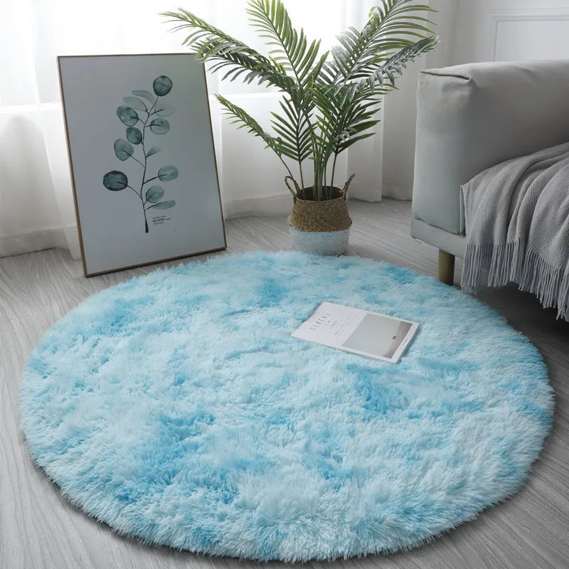 Soft Plush Round Rug