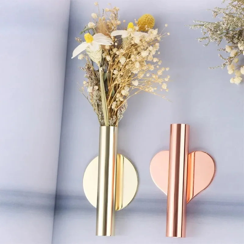 Wall-mounted Flower Tube